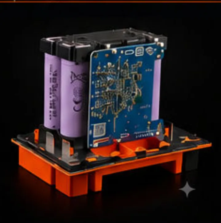 DTZ5S pack with cells and BMS board
